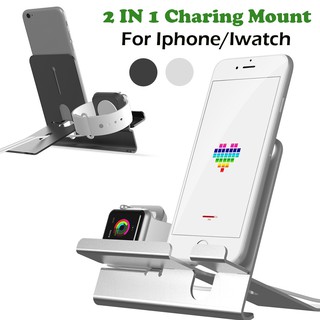Dock sạc điện thoại 2 trong 1 cho iPhone / Apple Watch