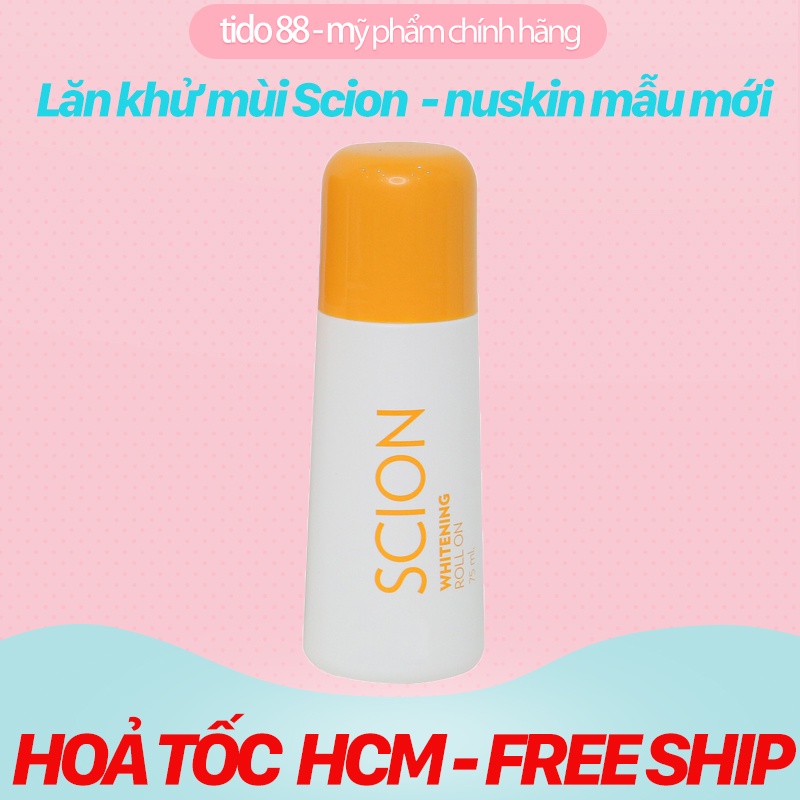 Lăn Khử Mùi Cao Cấp Scion Nuskin Pure White Roll On 75ml NPP Tido88