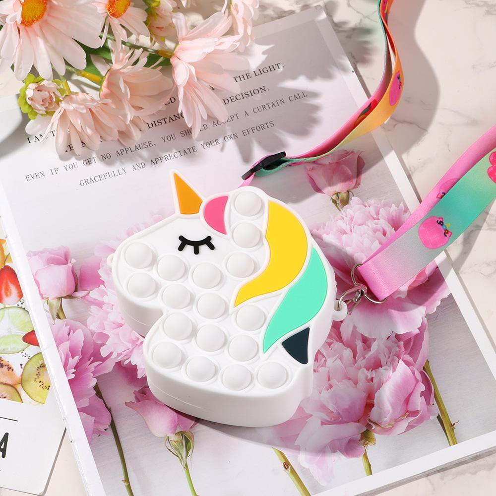 UUMIR Túi Đeo Vai Mini Bằng Silicone Hình Kỳ Lân Chuột Giết Người Pioneer