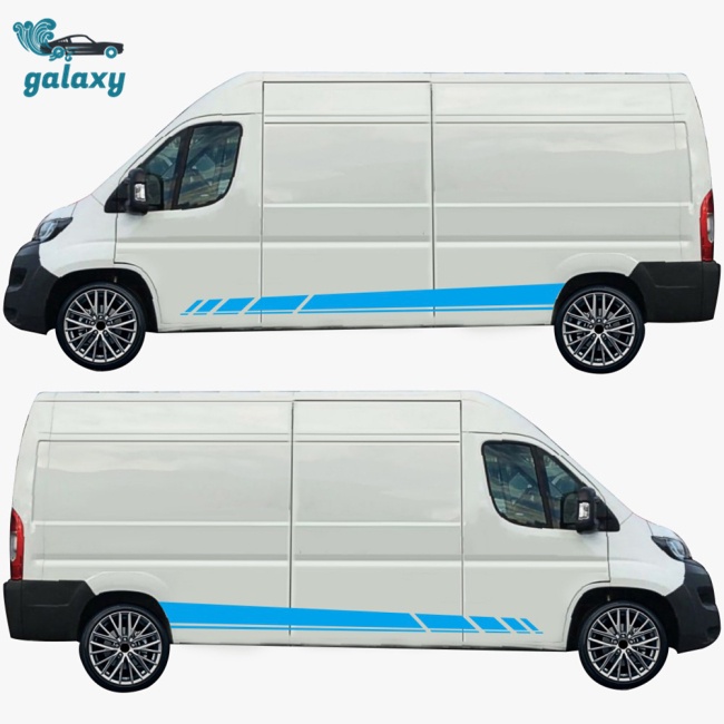 Galaxy Set 2 Miếng Dán Trang Trí Xe Hơi Chống Trầy D-1227