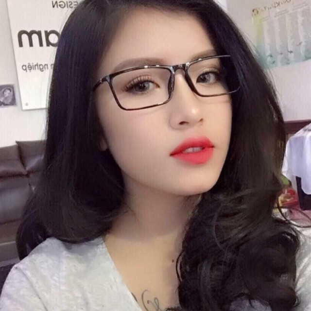 Kính gọng dẻo trong suốt