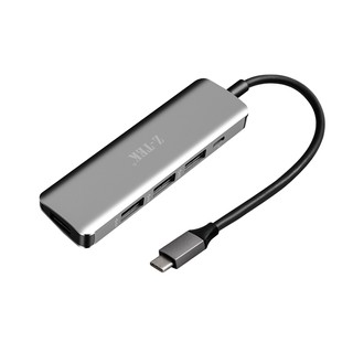 Bộ chia USB type C 1 ra 4 USB 3.0 ZTEK ZY318