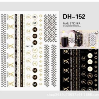 Hình dán Sticker 3d thương hiệu trang trí móng xinh cực hot ...