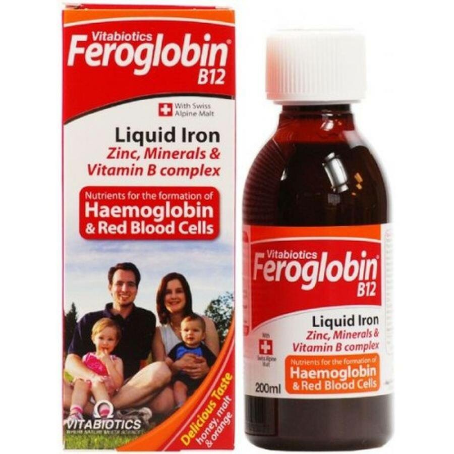 Siro bổ sung sắt Feroglobin B12 Anh