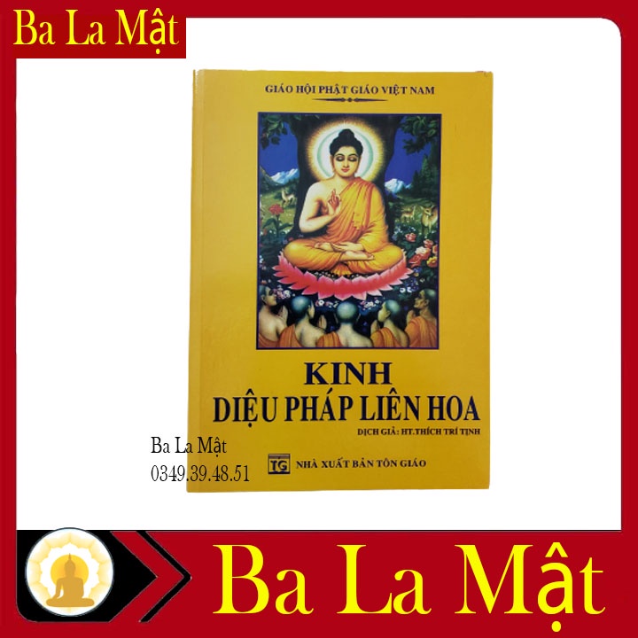 Sách - Kinh Diệu Pháp Liên Hoa Trọn Bộ Bìa Giấy