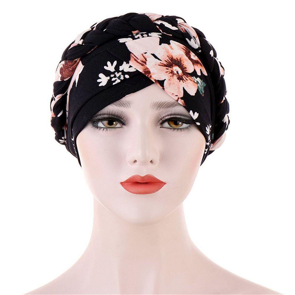 BSUNS Mũ Cotton Trùm Đầu Mềm Mại In Họa Tiết Hoa Thời Trang Cho Nữ