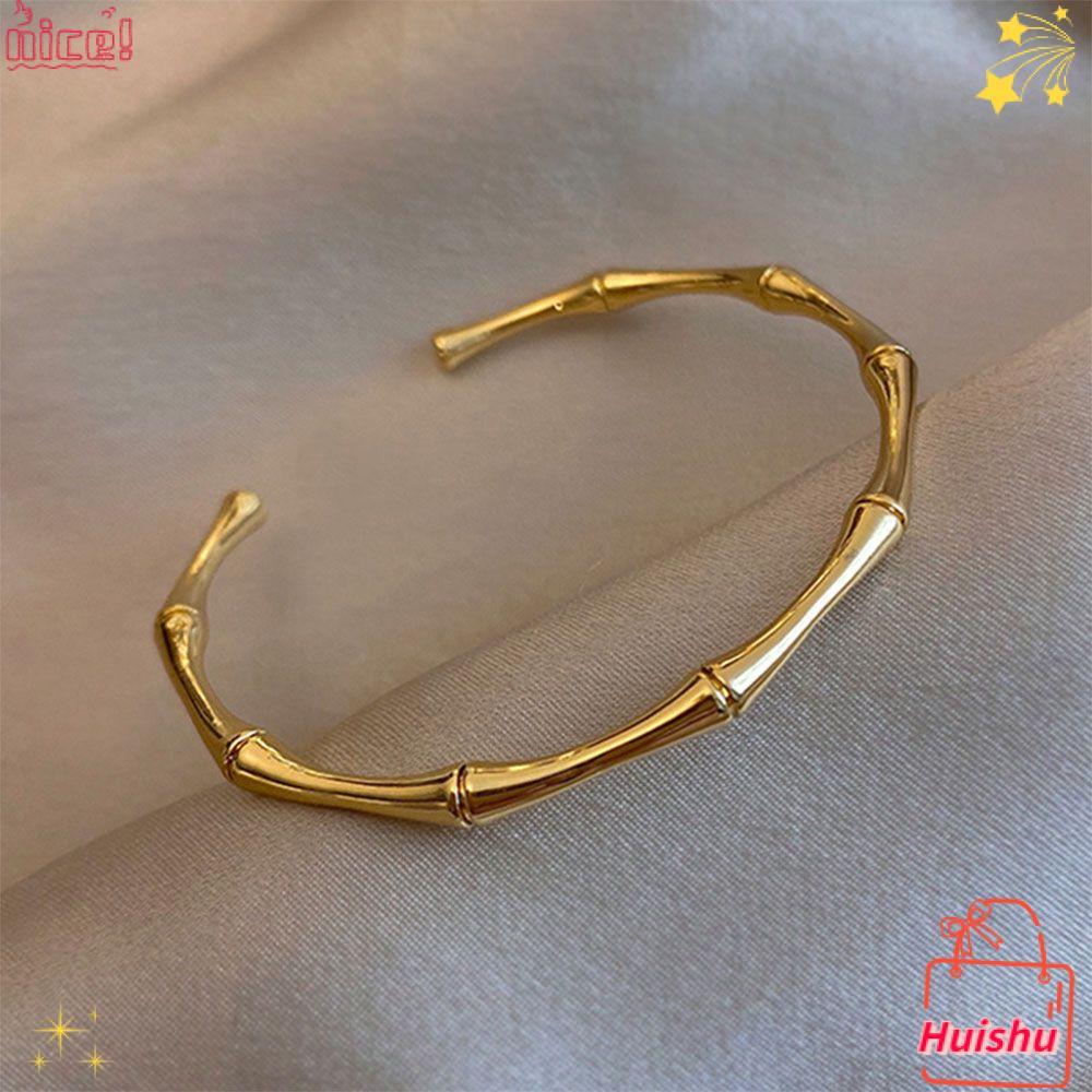 ✣Hs✣ Vòng Tay Mắc Xích Bằng Tre Thời Trang Cho Nam Nữ|Màu Sắc