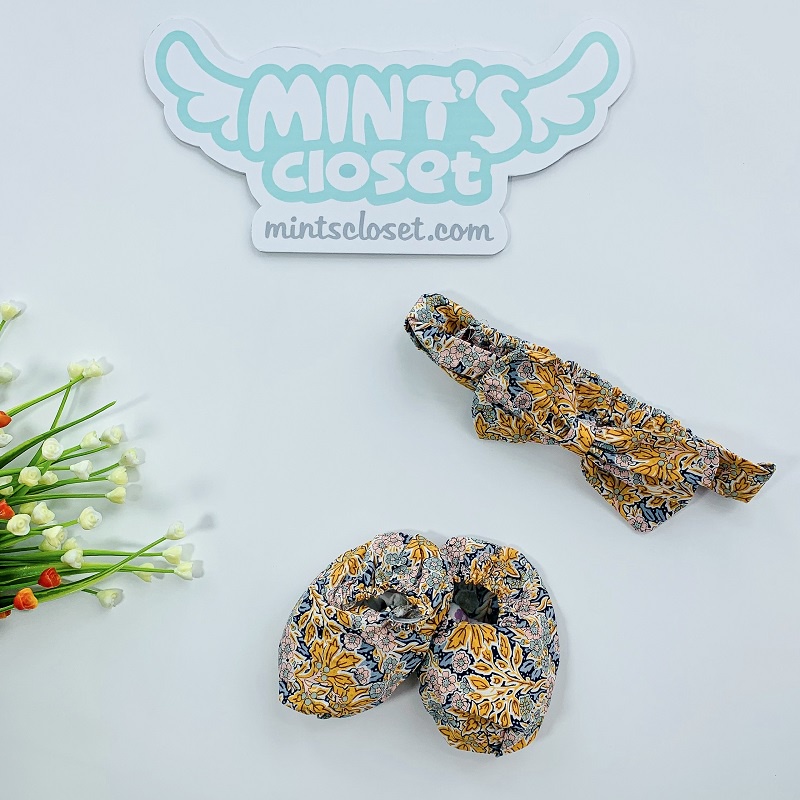 Set Body Cho Bé Gái Sơ Sinh Họa Tiết Hoa Size Từ 0 - 24 Tháng Tuổi MINTSCLOSET Mint's Closet - BS6054