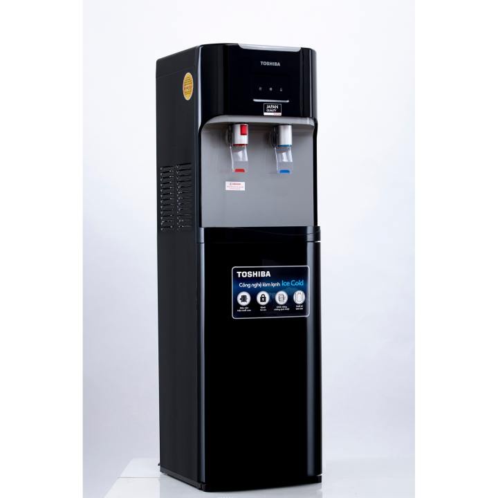 Cây nước nóng lạnh Toshiba RWF-W1669BV - Bình gắn dưới - Khoá trẻ em - Hàng chính hãng, bảo hành 12 tháng