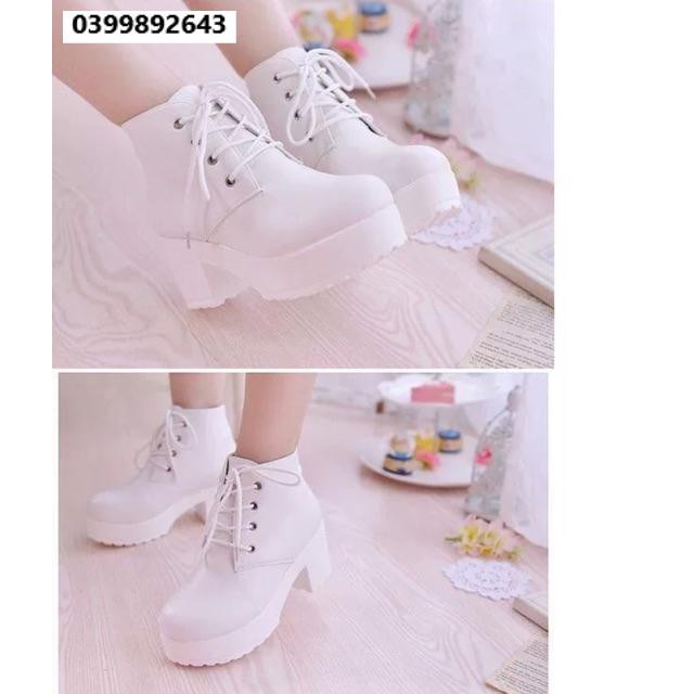 [Hàng ORDER] Giầy Boot Ulzzang Thời Trang  Cao Cổ Nữ Cao 7 Phân Mang Phong Cách