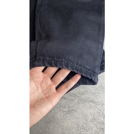 Quần Jean baggy Đen Nam hottrend 2021 VAKADO