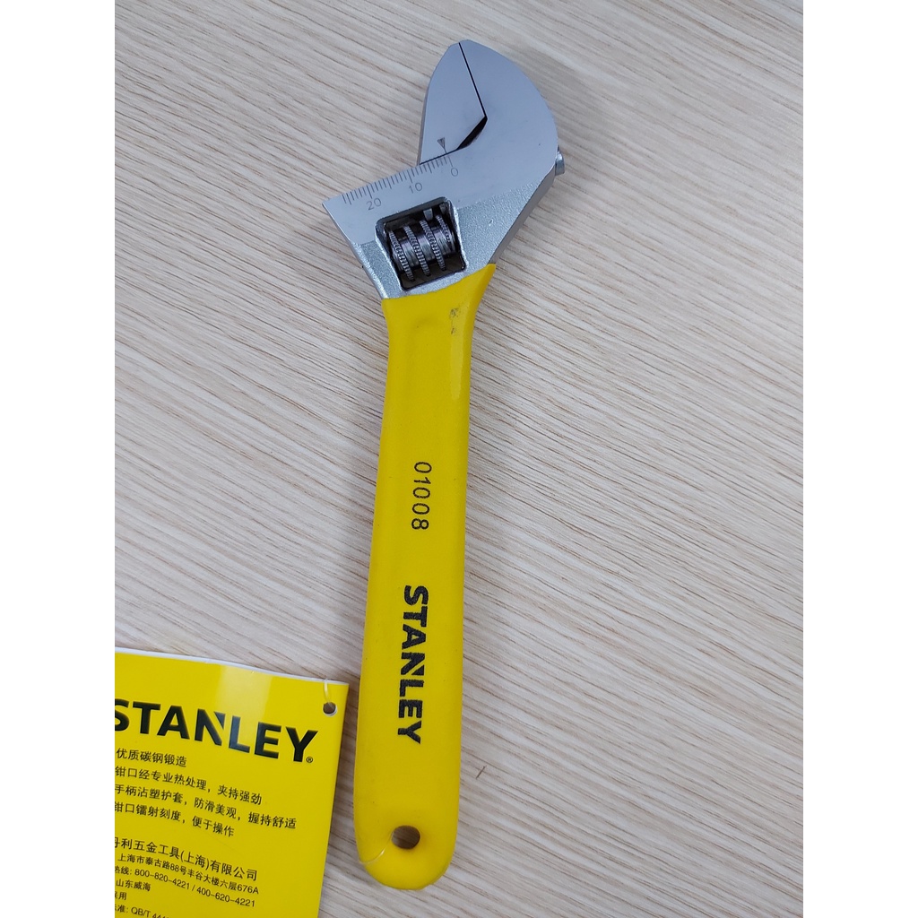 Cờ lê, Mỏ lết STANLEY STAD01008-23 8 inch 200mm (Hàng Chính Hãng - Chất lượng cao)