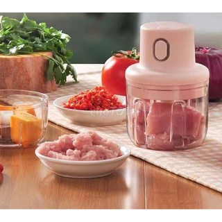 Máy xay thịt mini - Máy xay mini đa năng 250ml