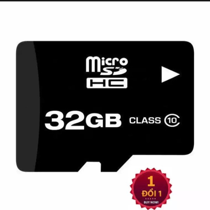 Thẻ nhớ 32GB -64GB Micro SD tốc độ cao (Đen) - Bảo hành 12 tháng