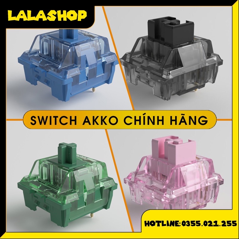 [Mua Nhiều Giảm Giá] Bộ Switch Akko Custom CS 45