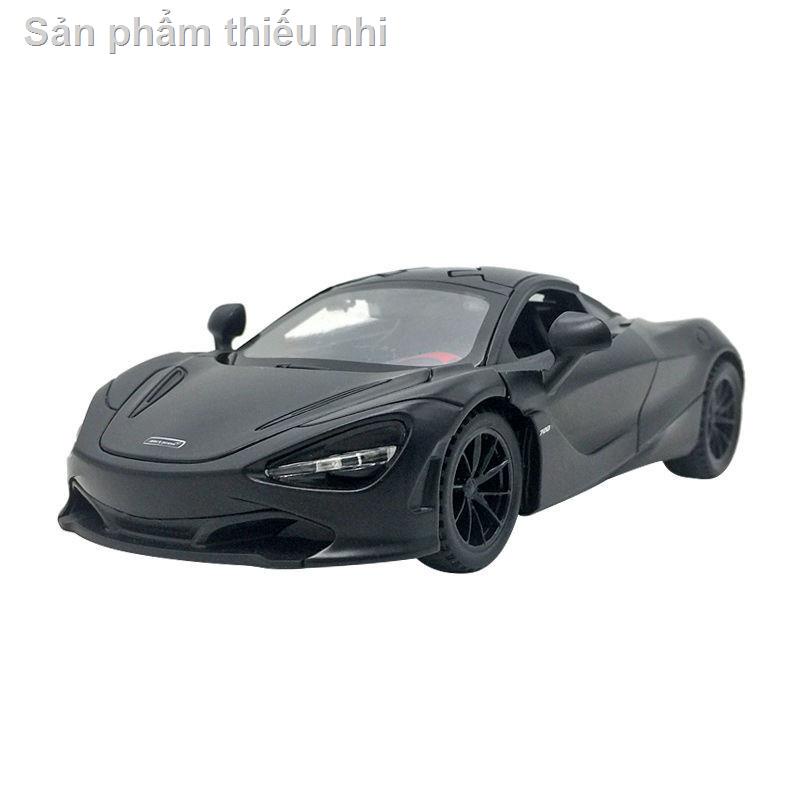 Sản phẩm thiếu nhi1:32 mô phỏng hình xe hơi hợp kim McLaren 720s Đồ trang trí chơi cậu bé siêu