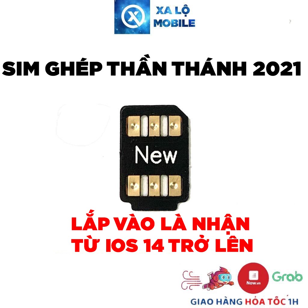 Sim Ghép auto nhận sim Thần Thánh Cho iPhone 2021