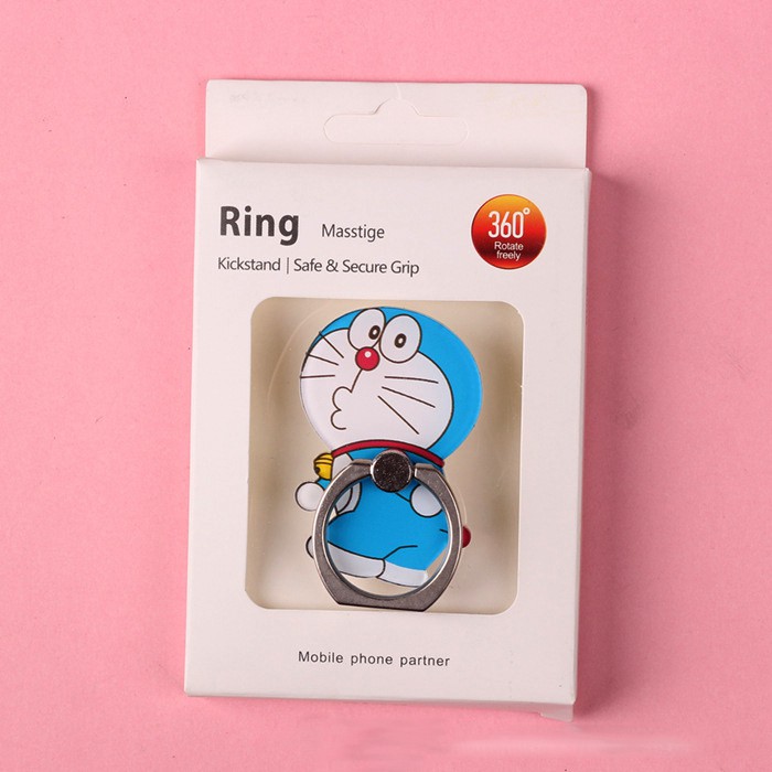 Iring giá đỡ điện thoại hình DORAEMON xinh xắn