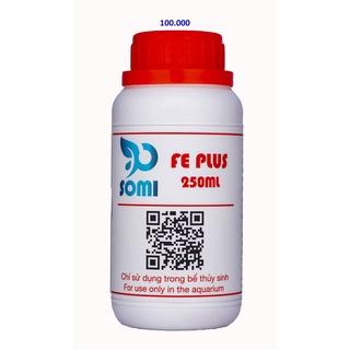 250ml Phân nước FE SoMi dành cho hồ thủy sinh, bucep - Phụ kiện thủy sinh