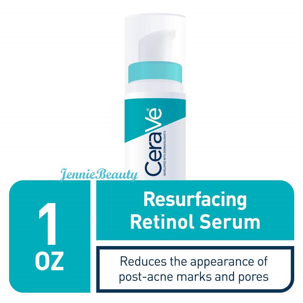 [Hàng USA] Tinh chất tái tạo da và se khít lỗ chân lông CeraVe Resurfacing Retinol Serum (30ml)