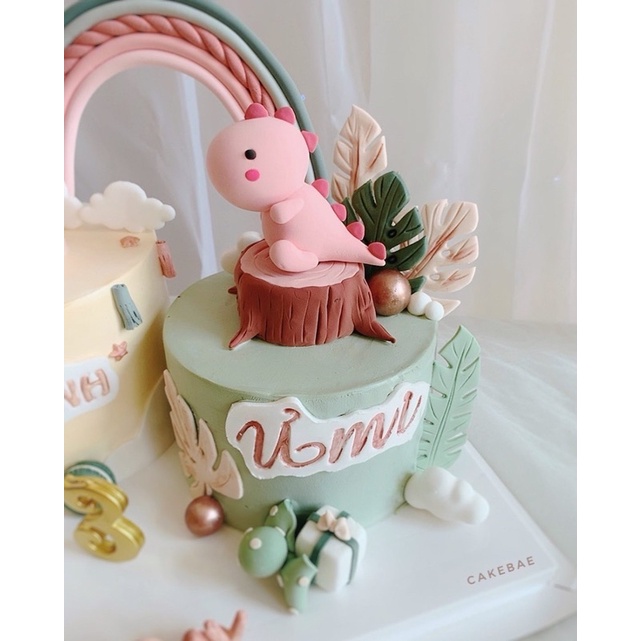 Set khuôn cắt lá nhiệt đới fondant/đất sét