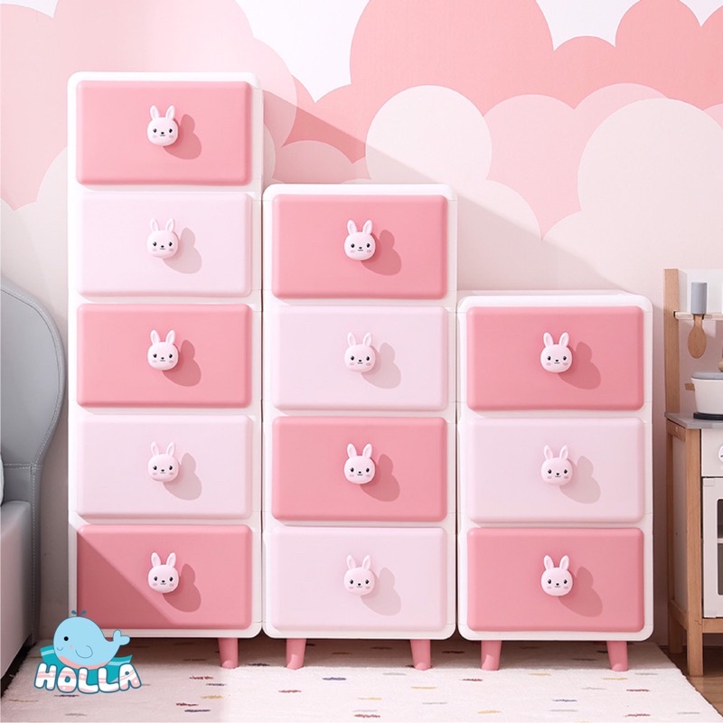 Tủ Đa Năng Gấu Thỏ Cao Cấp Holla