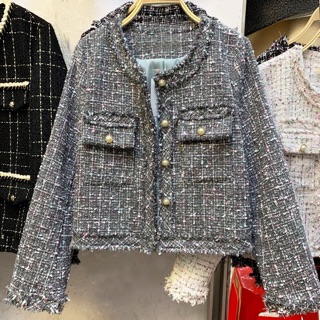 (Hàng oder)Áo dạ tweed sang chảnh