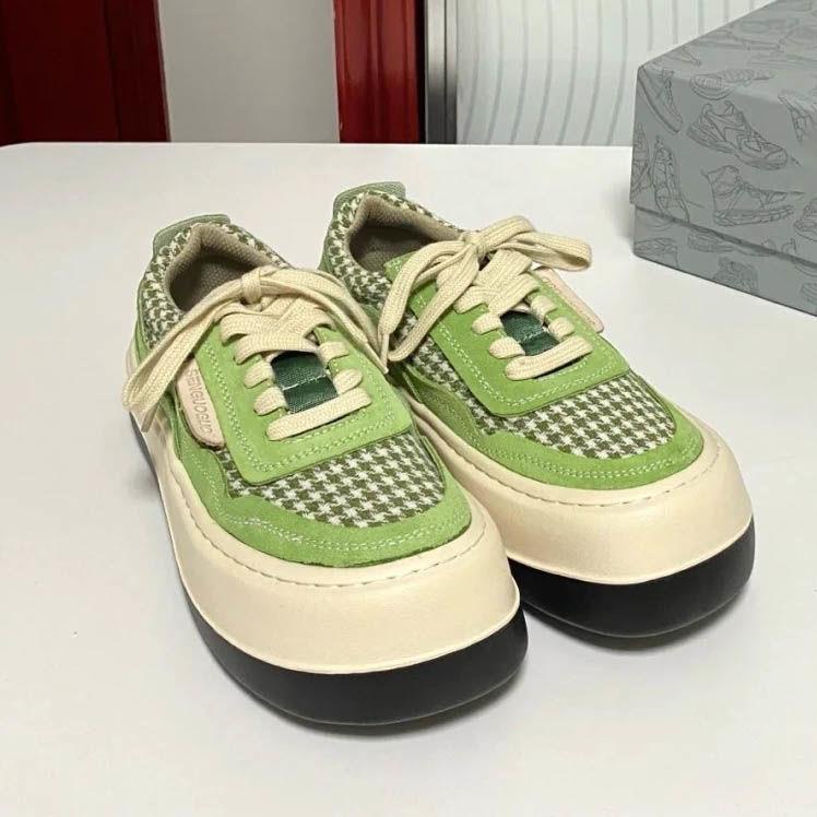 Giày thể thao hở ngón đế dày thời trang thu đông phong cách mới 2021 dành cho bạn nữ