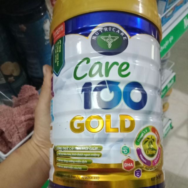 Sữa Care 100 gold 900g date 3/2021