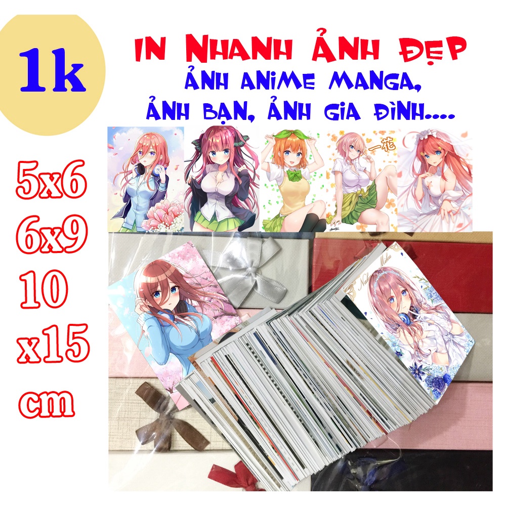 in ảnh theo yêu cầu sticker Nakano Miku Nakano Nino Nakano Ichika Nakano Itsuki Nakano Yotsuba Go-Toubun no Hanayome