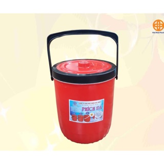 Phích đá 15l việt nhật , để 1,5 túi đá - giữ nhiệt từ sáng đến tối