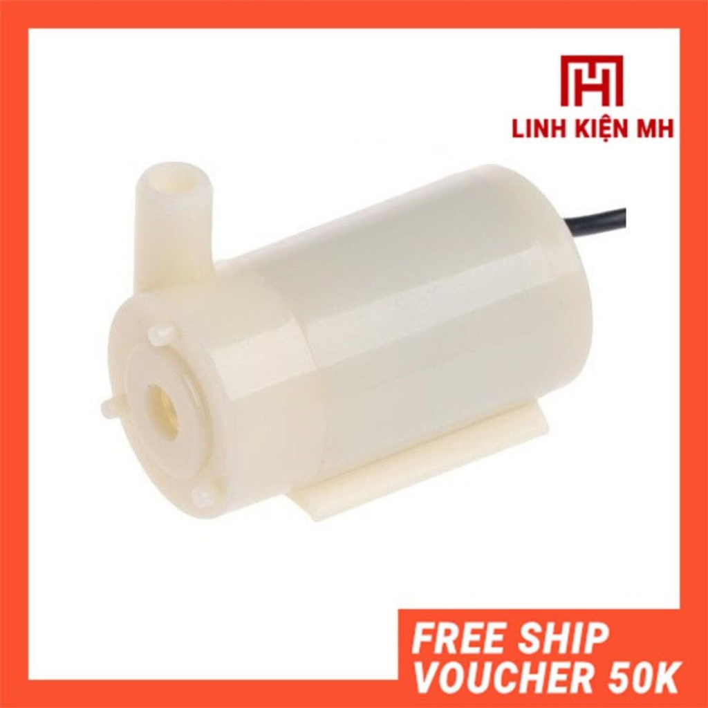 Máy Bơm Chìm Mini 3- 6VDC bơm tiểu cảnh, bể cá - linhkienmh