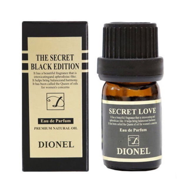 [RẺ VÔ ĐỊCH] Nước hoa vùng kín Dionel Secret Love Black Edition 5ml