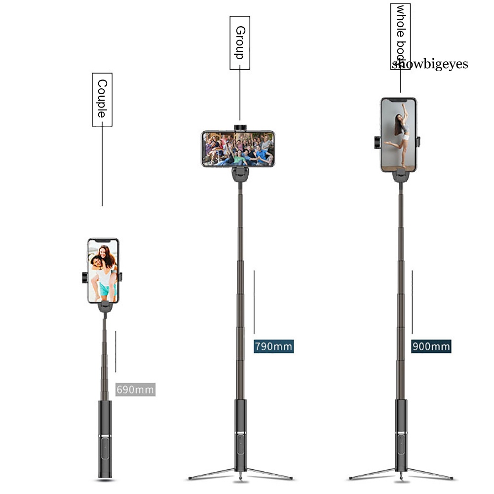 Gậy Tự Sướng Bluetooth Mini Có Thể Thu Gọn Tiện Dụng Giá Đỡ | BigBuy360 - bigbuy360.vn