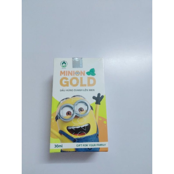 Dầu húng chanh lên men minion goldmua dầu húng chanh tặng 1chai tắm gội - ảnh sản phẩm 5