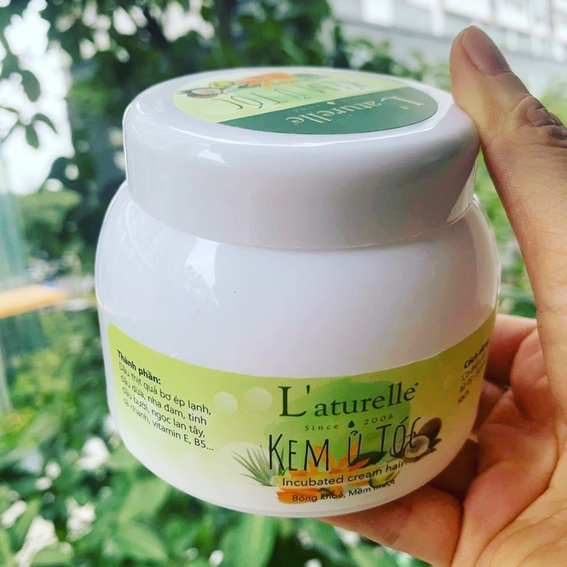 Kem ủ tóc L'aturelle từ dầu quả bơ ép lạnh cấp ẩm làm tóc mềm suôn | BigBuy360 - bigbuy360.vn