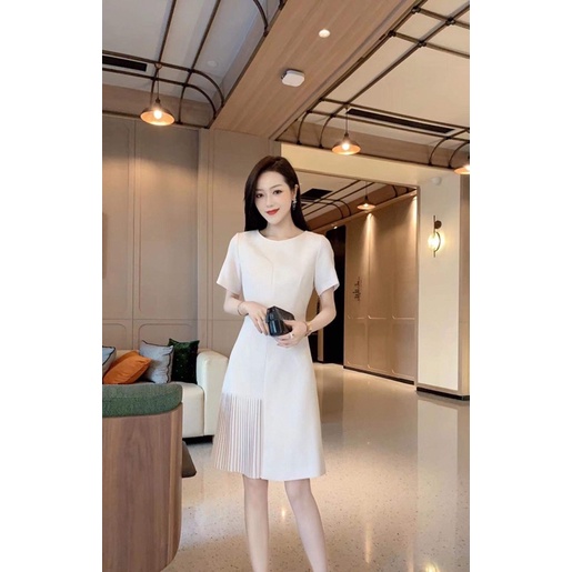 Đầm công sở nữ cao cấp kiểu dáng sang trọng NP3256