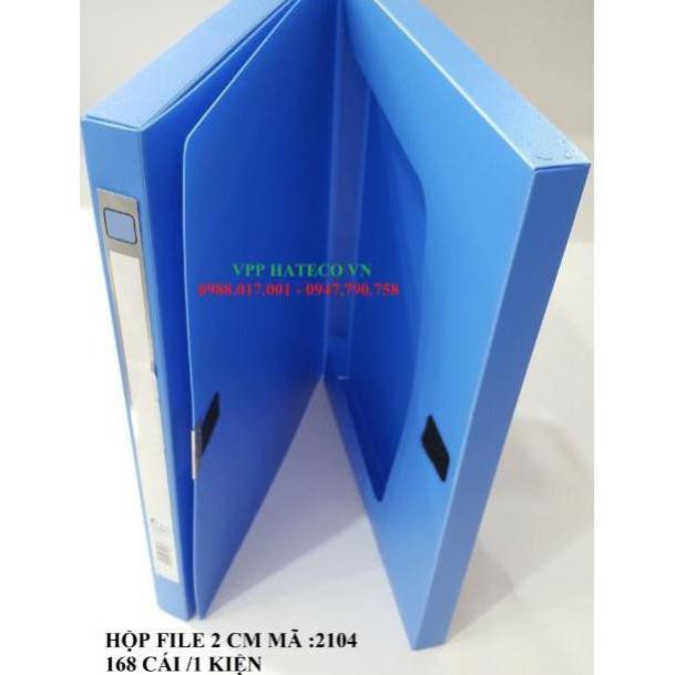 Hộp đựng tài liệu nhựa HC 2104 2cm - File hộp nhựa