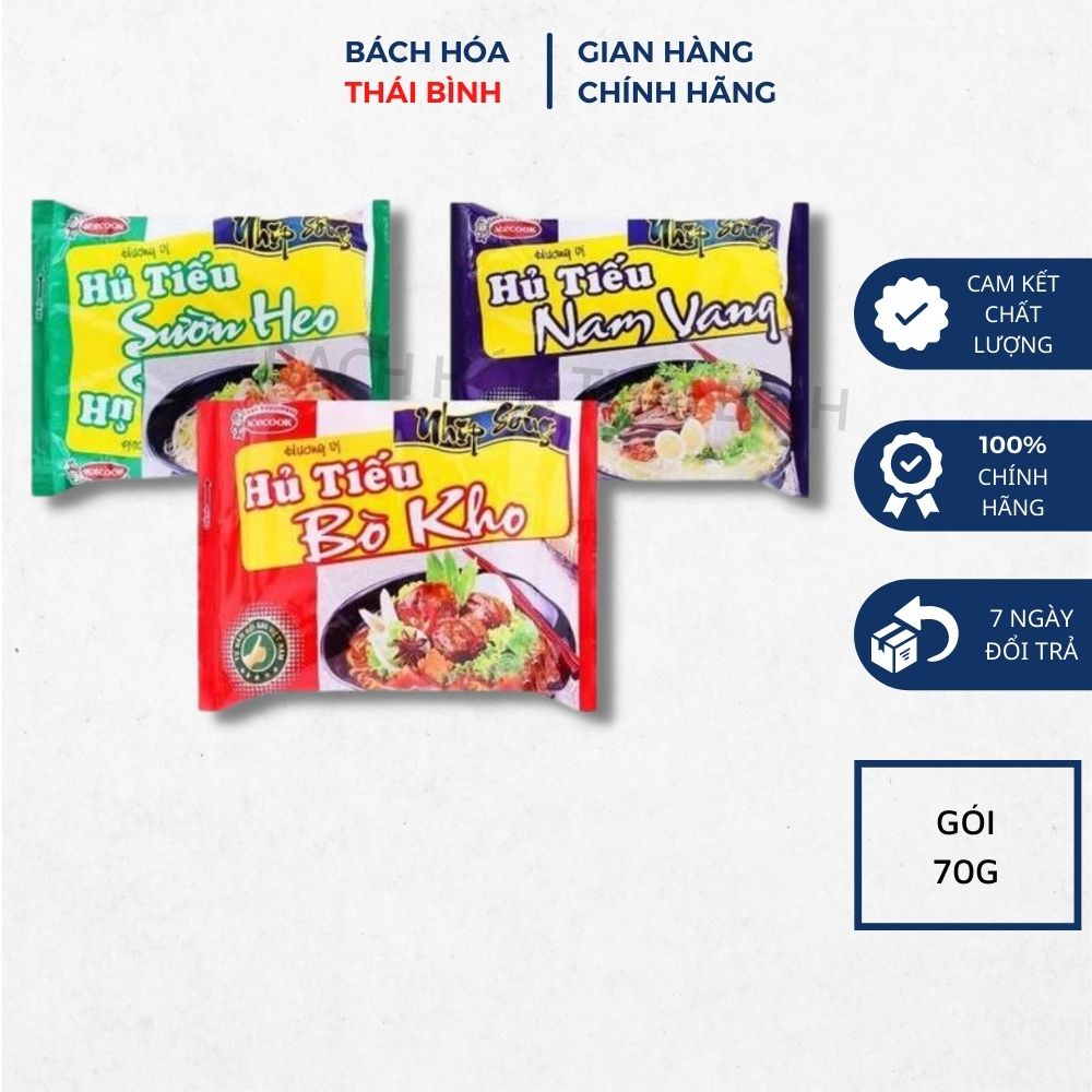 Hủ tiếu sườn heo Acecook Nhịp Sống