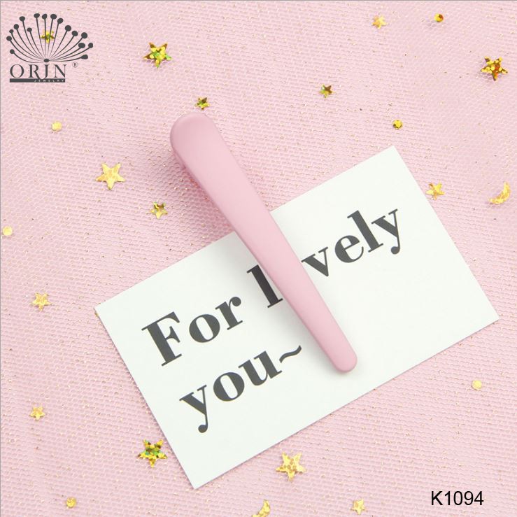 Kẹp tóc, kẹp mỏ vịt màu pastel dễ thương Orin K1090 K1091 K1092 K1093 K1094 K1095 K1096 K1097 K1098 K1099
