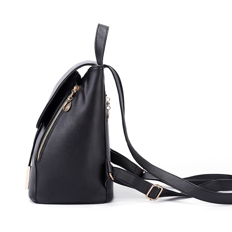 Balo da pu IELGY kiểu dây rút thời trang phong cách hàn quốc cho nữ