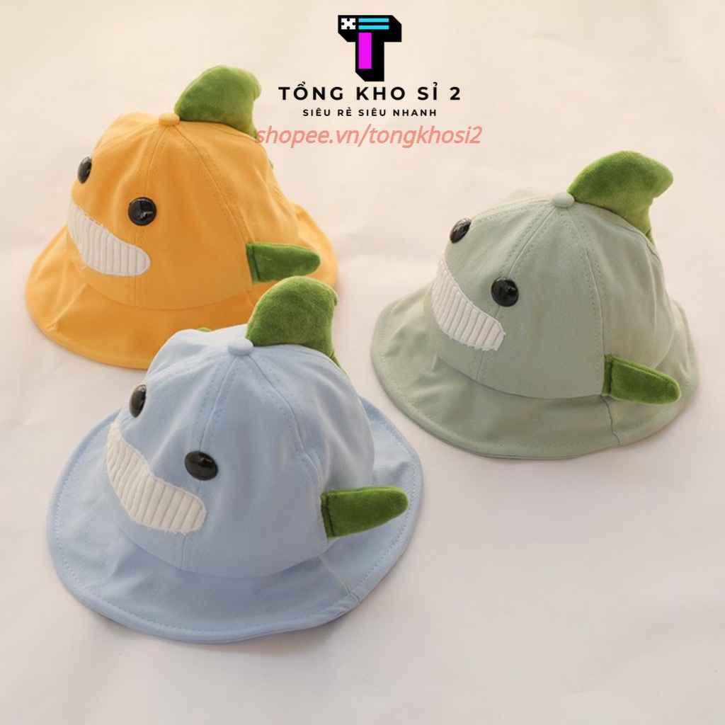 Mũ Cho Bé 𝐃𝐀𝐈𝐐𝐔𝐀𝐍𝐆𝐆𝐑𝐎𝐔𝐏 Mũ nón trẻ em vành tròn hình khủng long cho bé gái, bé trai - #mutreem