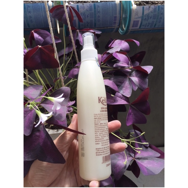 Xịt Dưỡng Kella Hair Deep, sữa dưỡng làm mềm tóc Kella, 250ml_date 2025 hàng chuẩn