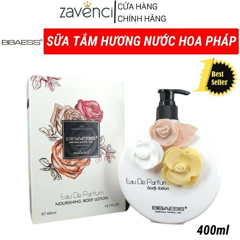 SỮA TẮM BA BÔNG HOA BBAESS THƠM NỨC