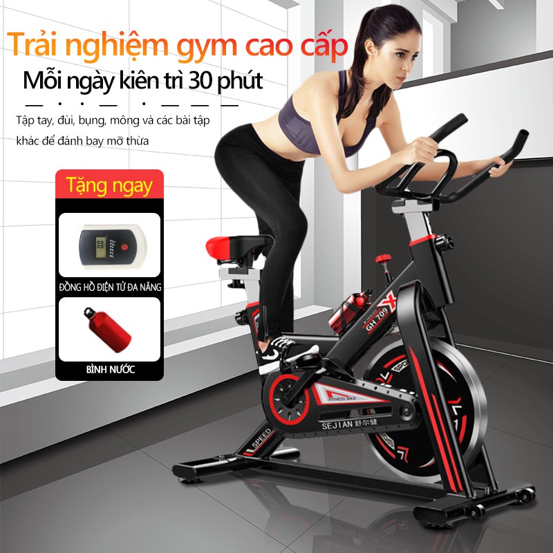 SP08 Xe đạp tập thể dục Air Bike xe đạp tập thể thao trong phòng tập  khí tài trong phòng tập