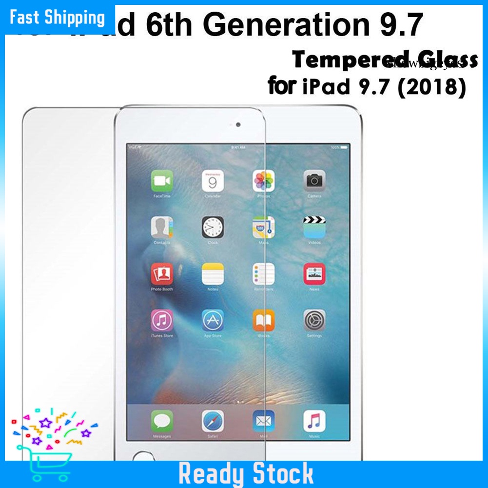 Kính Cường Lực Bảo Vệ Màn Hình Cho iPad 9.7in 2018 6th Gen A1893