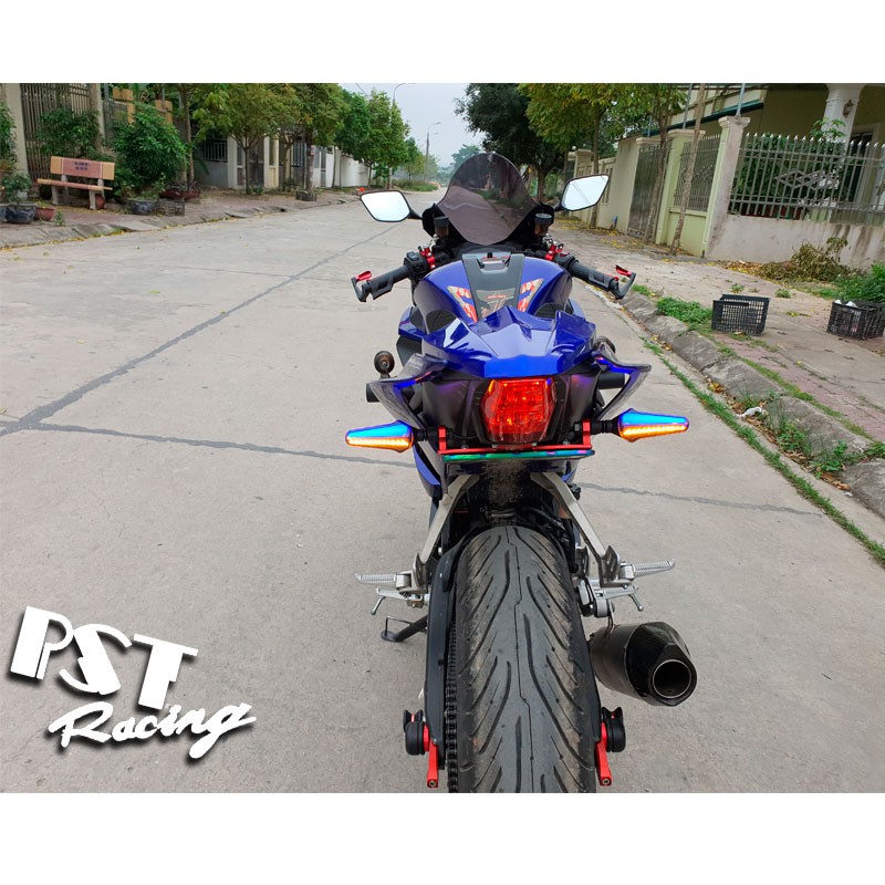 Pass biển số Yamaha R15V3 gập 2 chiều nhập khẩu