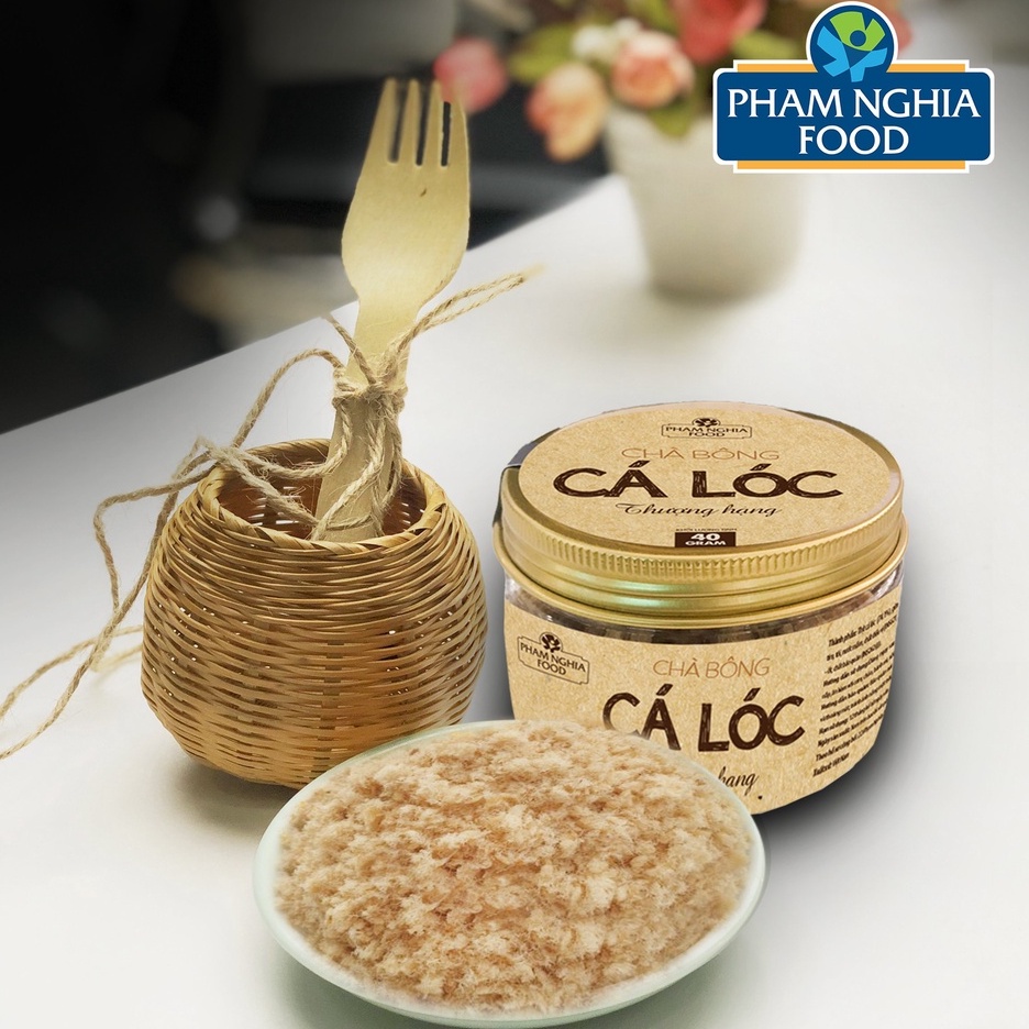 Chà Bông CÁ LÓC hàm lượng canxi cao, tiện lợi, Loại Thượng Hạng.
