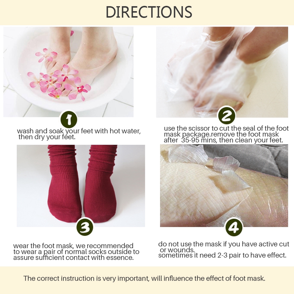 Mặt nạ ủ tẩy tế bào chết cho gót chân | BigBuy360 - bigbuy360.vn