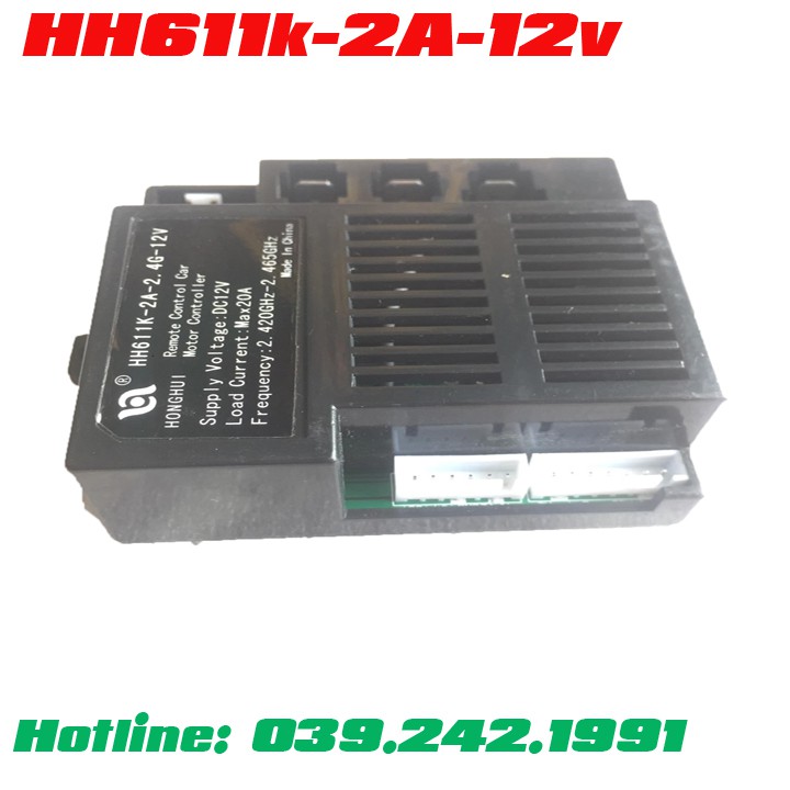 Bo Mạch Ô Tô Điện Trẻ Em Mã Mạch HH611K-12v Hoặc HH621k 12v